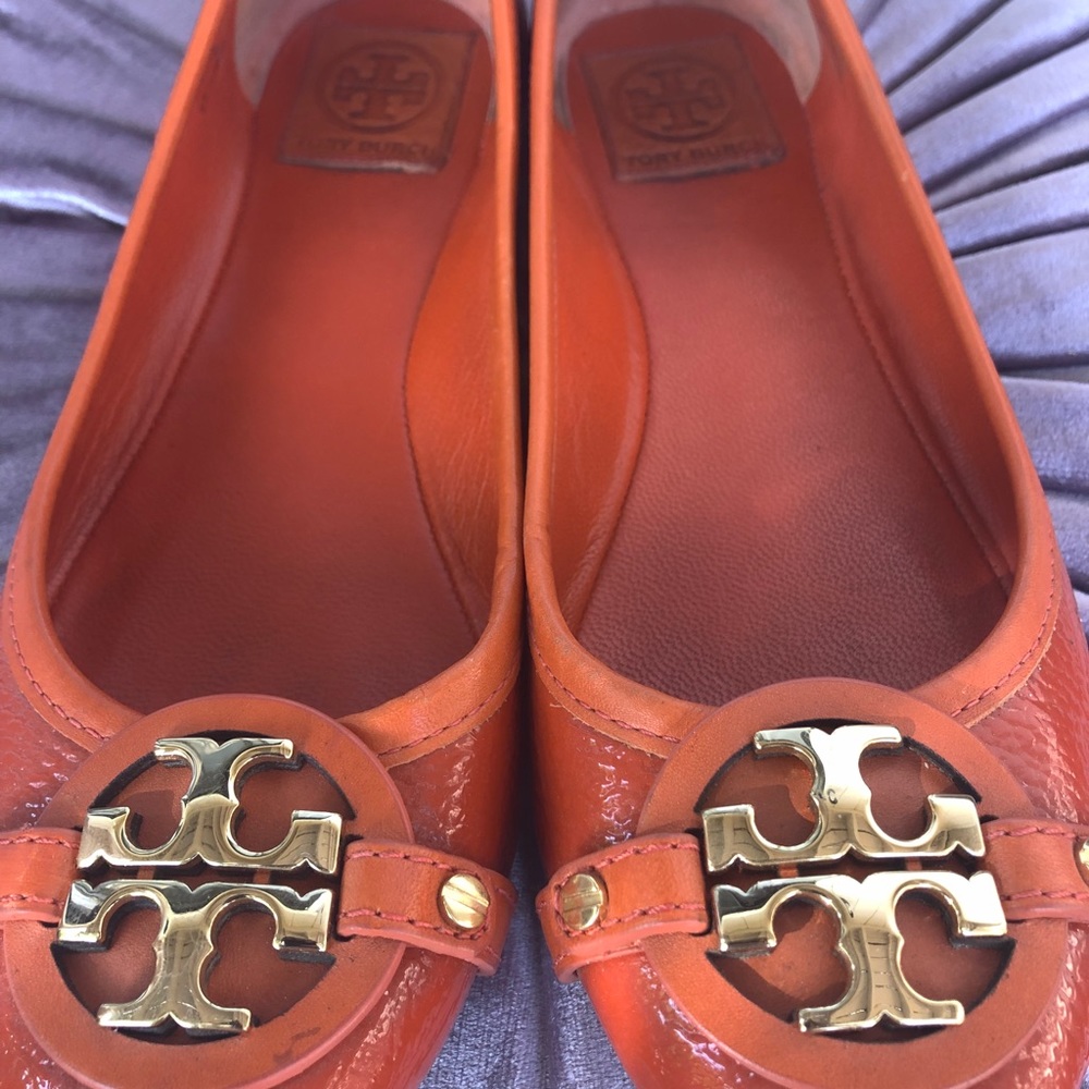 Tory Burch Orange Flats - Picture 4 of 4